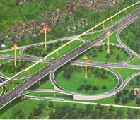 Road construction between Long Thanh and Zhou Hai